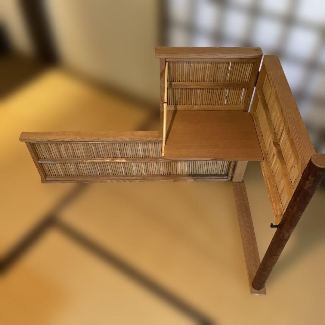 茶道具　【台目棚】　葭棚(よし棚)