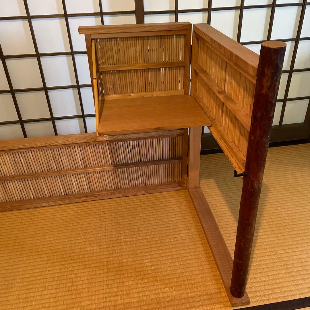 茶道具　【台目棚】　葭棚(よし棚)