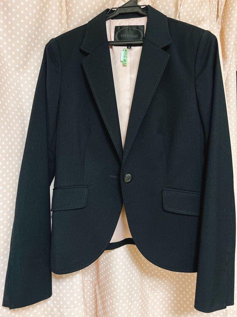 UNTITLED ストライプビジネスパンツスーツ　サイズ3 ほぼ未使用