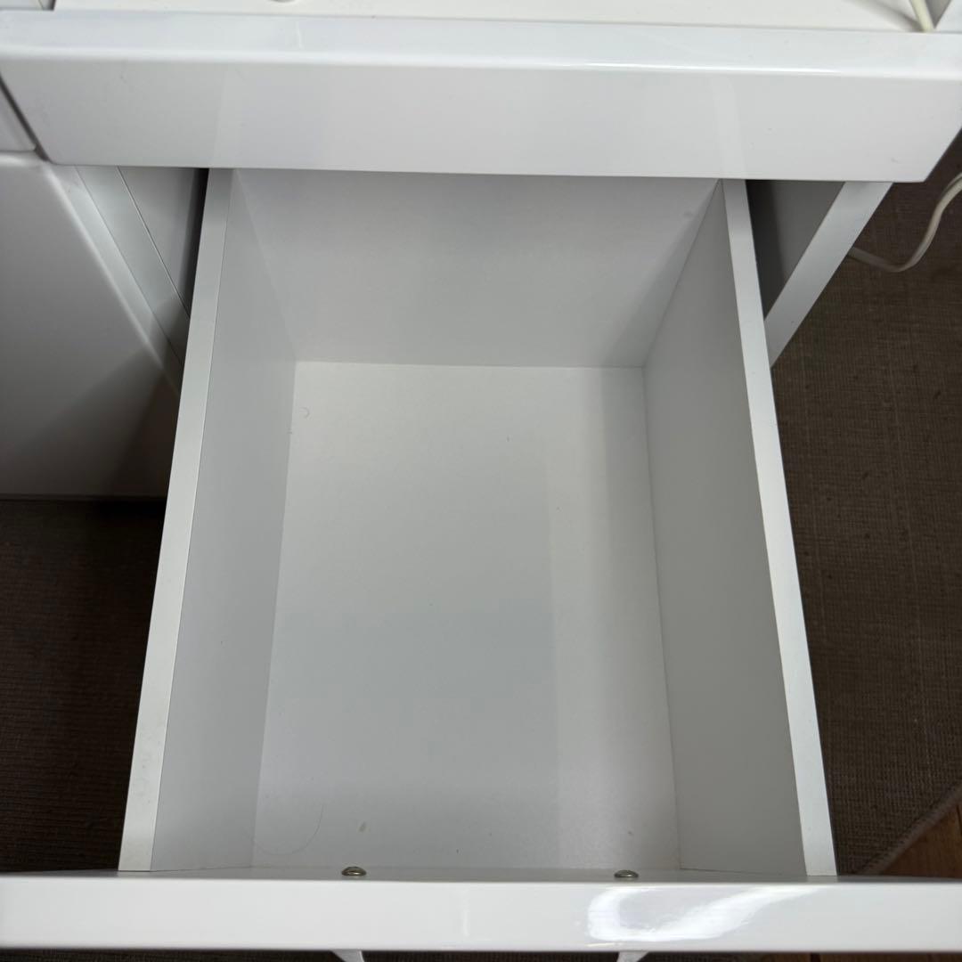 【850】ホワイトキッチン収納キャビネット