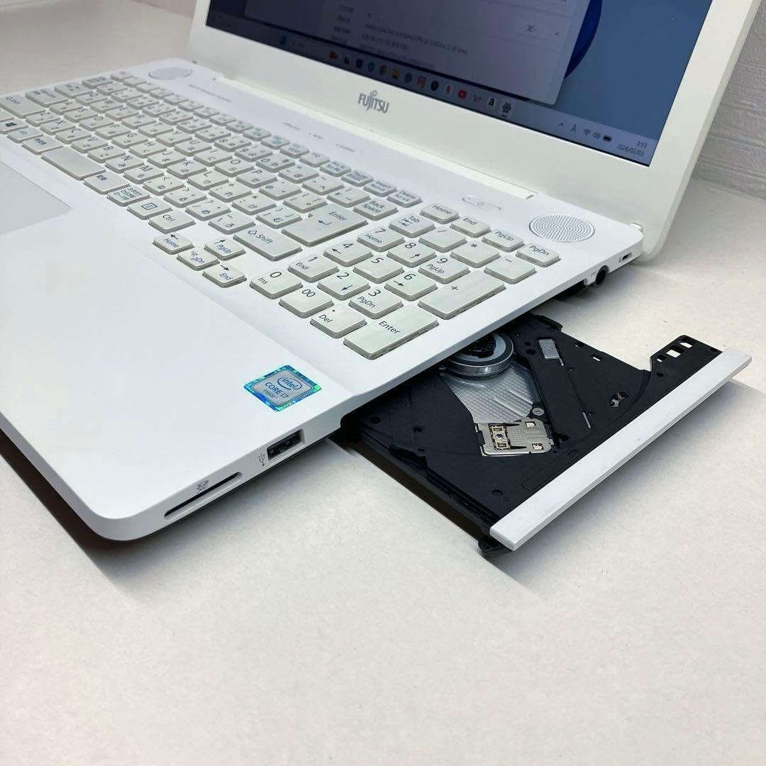 ノートパソコンCore i7-6700HQ office SSD AH53/X