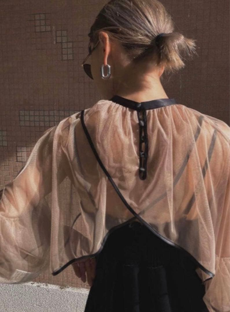 ワンピース Ameri Vintage MANY WAY AIRY VEIL DRESS