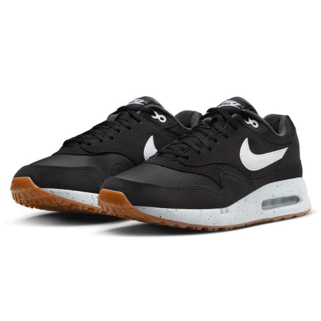 ナイキ ゴルフ 26cm エアマックス 1 シューズ スパイク 靴 白