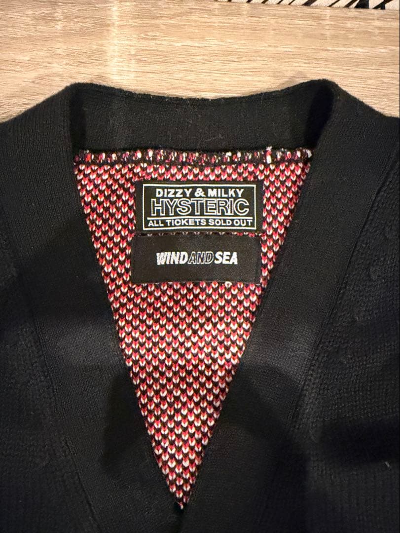 windandsea hysteric glamour ニットカーディガン