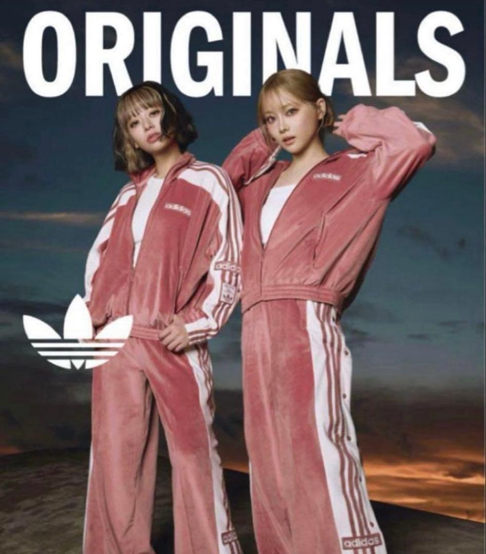 adidas w adibreak velour tt tpアディブレイク　XS