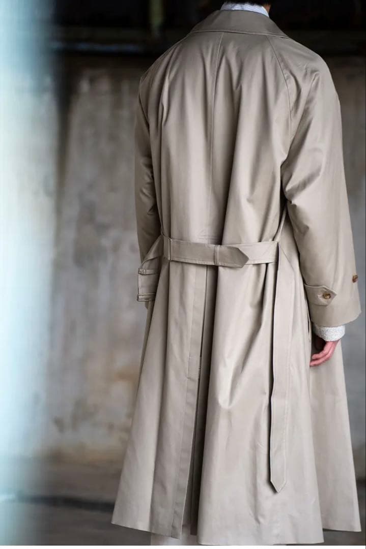 CIOTA シオタ スビンコットンギャバジン タイロッケンコート