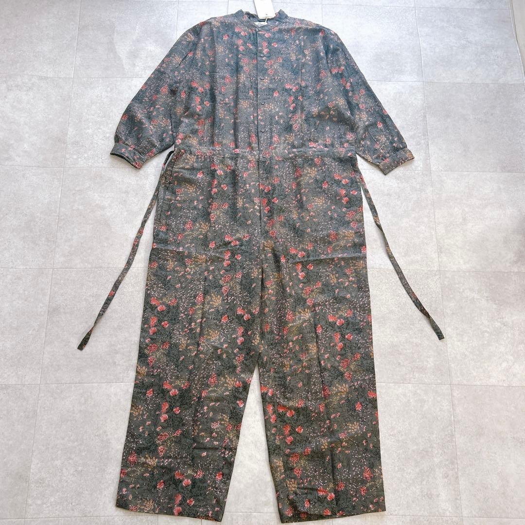 新品タグ付き✨ SOIL ソイル コットンシルクオールインワン 花柄 リボン