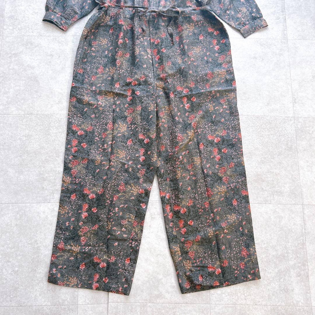 新品タグ付き✨ SOIL ソイル コットンシルクオールインワン 花柄 リボン