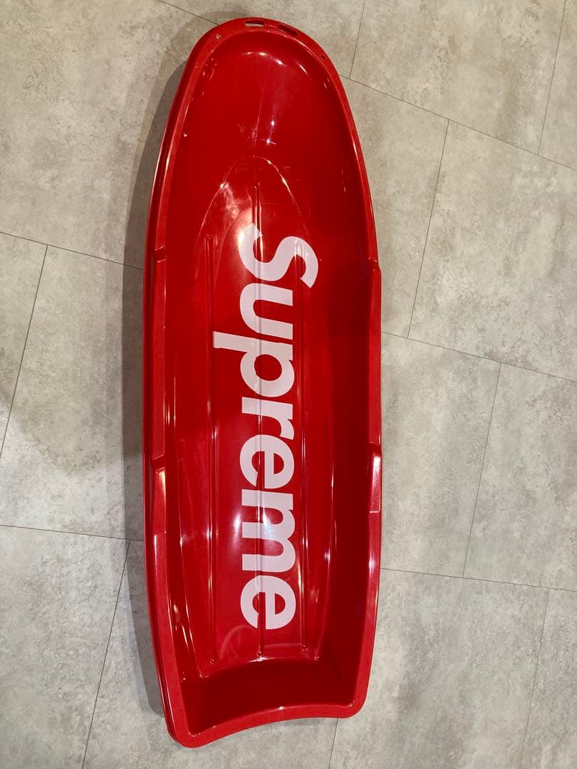 Supreme sled redソリ スレッド レッド インテリア 未使用 展示