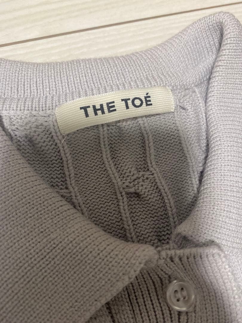 トップス thetoe Herald Short Sleeve Polo Knit