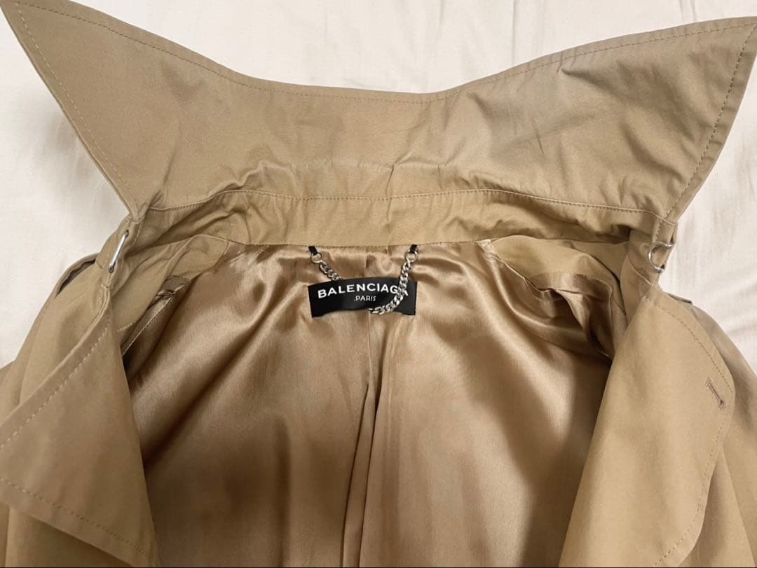 viva7172様検討中【BALENCIAGA】17ss トレンチコート 48