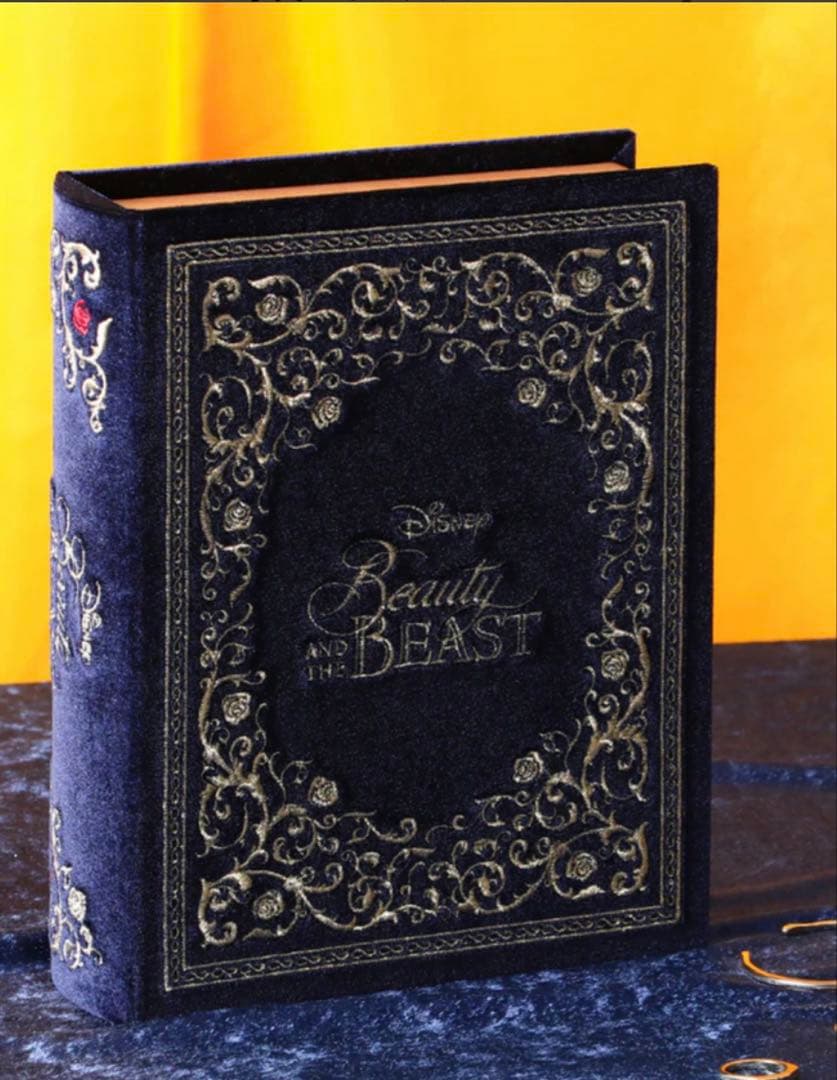 ディズニー 美女と野獣　ブックジュエリーボックス　Francfranc