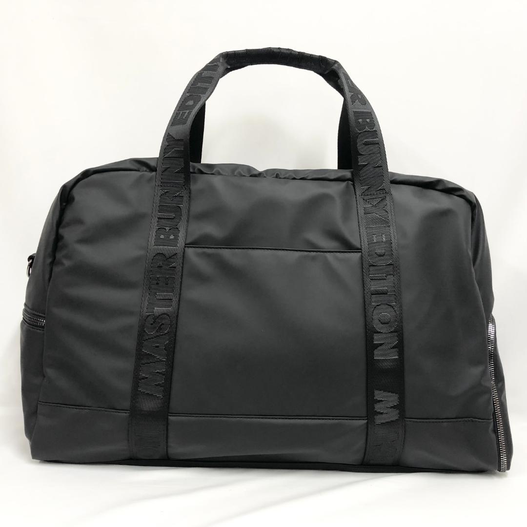 ○★訳有り新品未使用　マスターバニーエディション　ボストンバッグ　ブラック