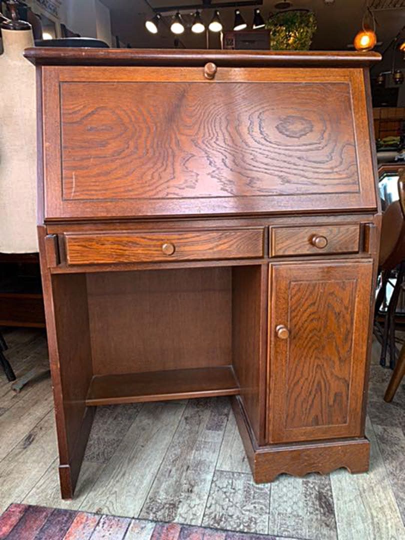 ヴィンテージ　越後民芸ライティングデスク