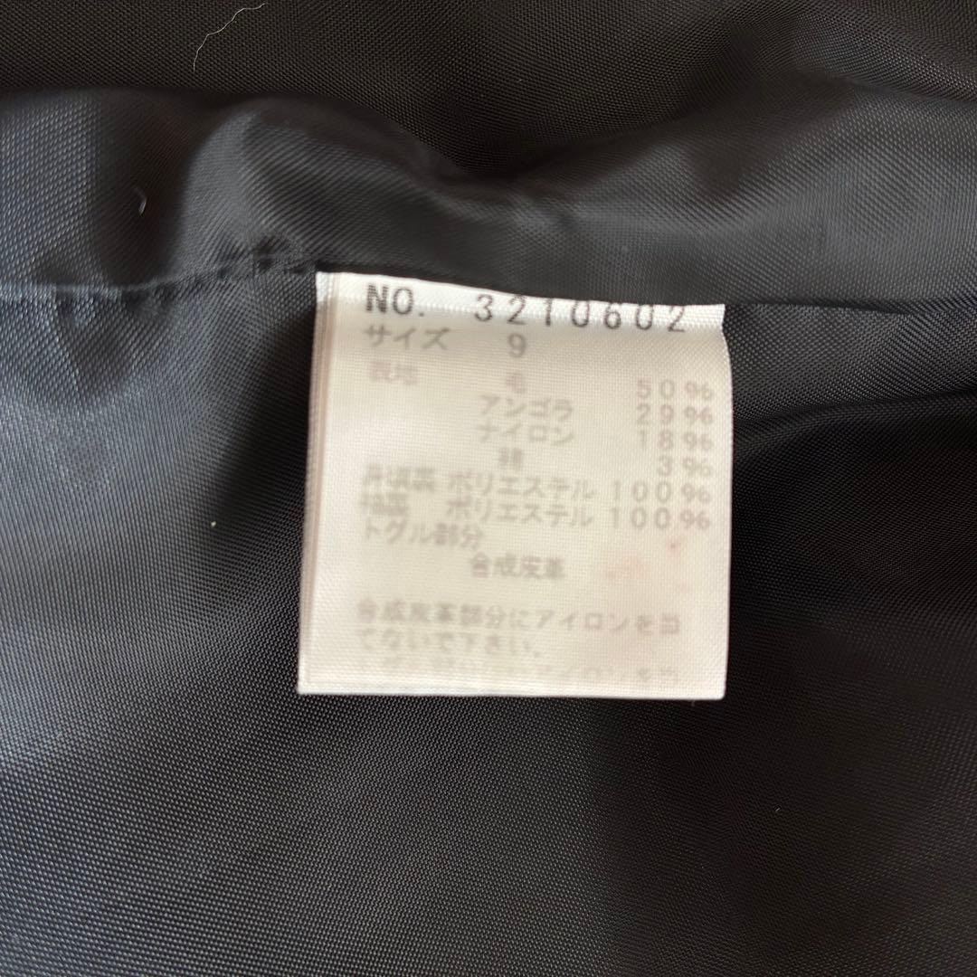 美品✨EASTBOY Venus ジップ付き ダッフルコート 黒 フード付