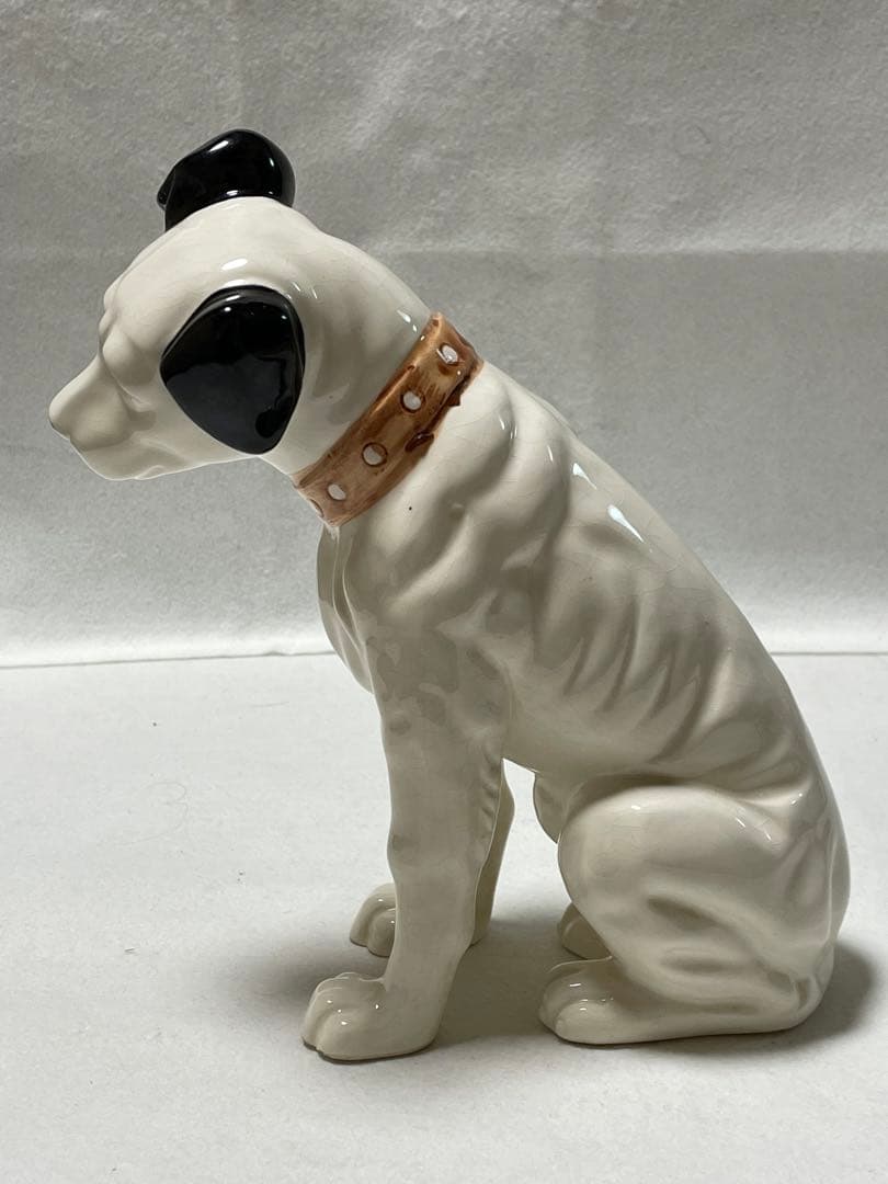 ビクター犬 2体 約25cm /約22cm 陶磁器 アンティーク ビンテージ