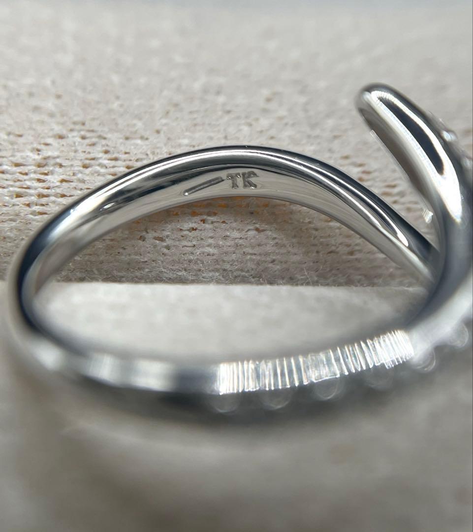 最終交渉可JA38★最高級 小寺智子 ダイヤモンド0.26ct プラチナ リング