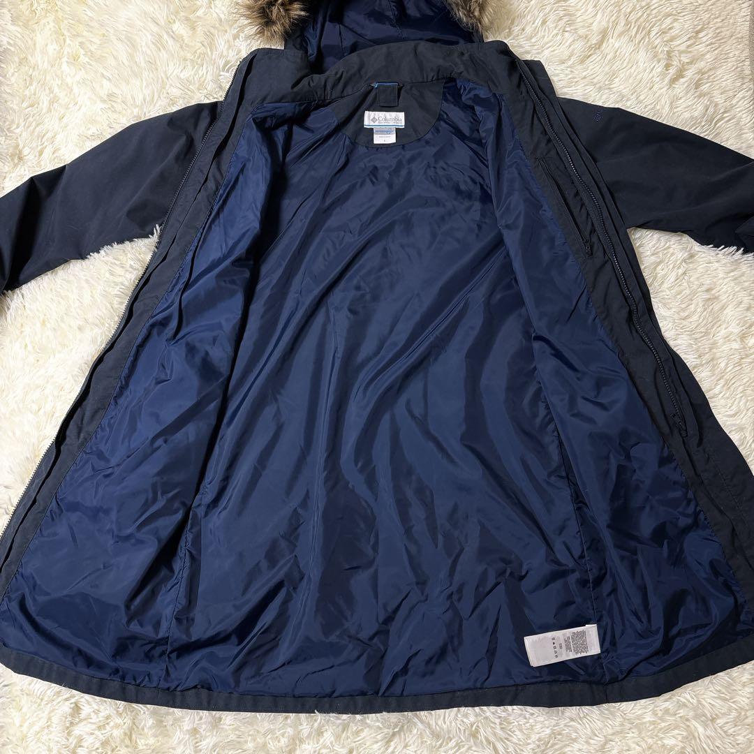 コロンビア 3WAY INTERCHANGE ロングコート 防寒 ファー L