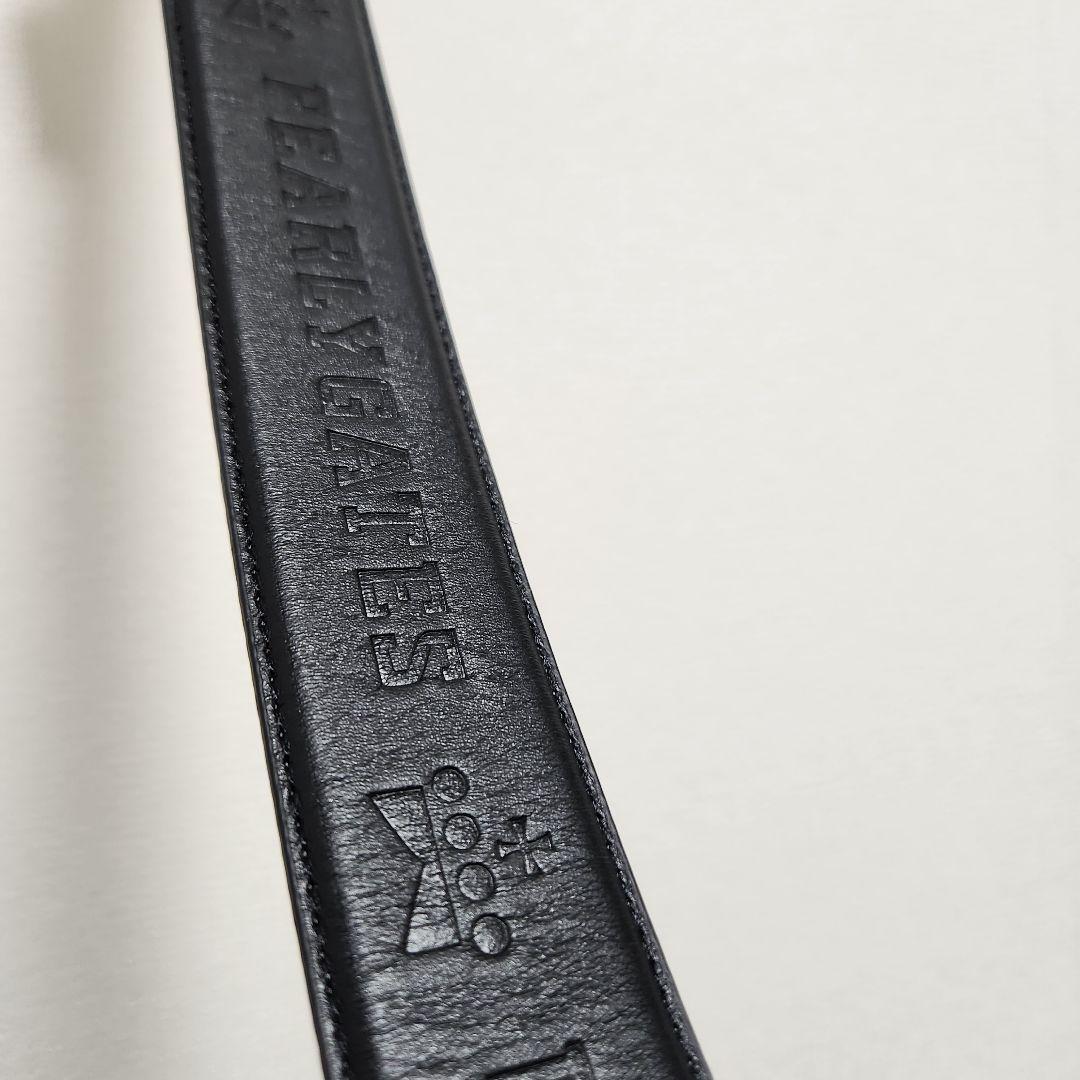 PEARLY GATES　未使用　タグ付　ブラック　ベルト　フライングラビット