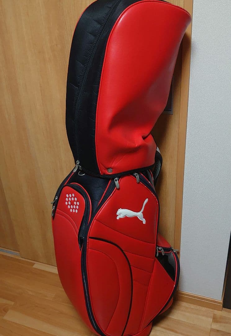 ゴルフ／キャディバッグ／PUMA／フード付き