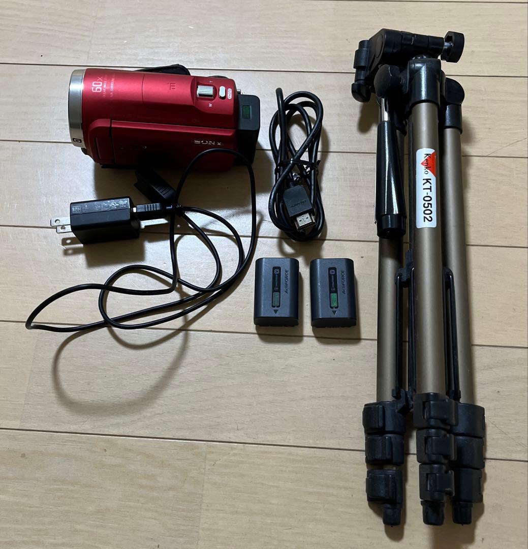 Sony Handycam HDR-CX680 レッド