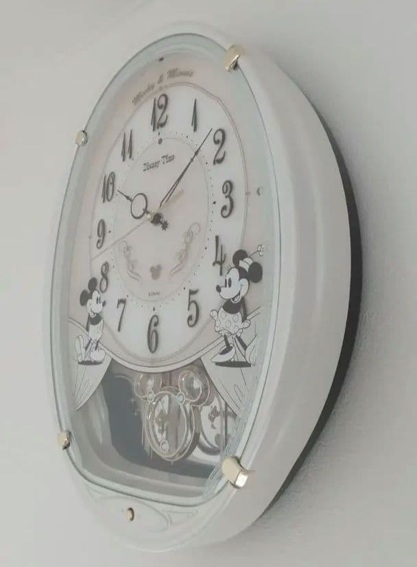 ディズニータイム 電波 メロディ 掛け時計 FW579W