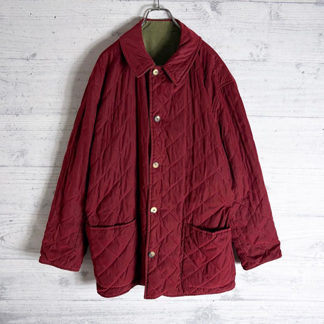 希少✨️エルメス リバーシブル パドックコート キルティング L相当