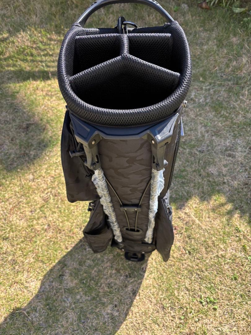 最終価格 ブリヂストン ゴルフバッグ 軽量 カモフラージュ色