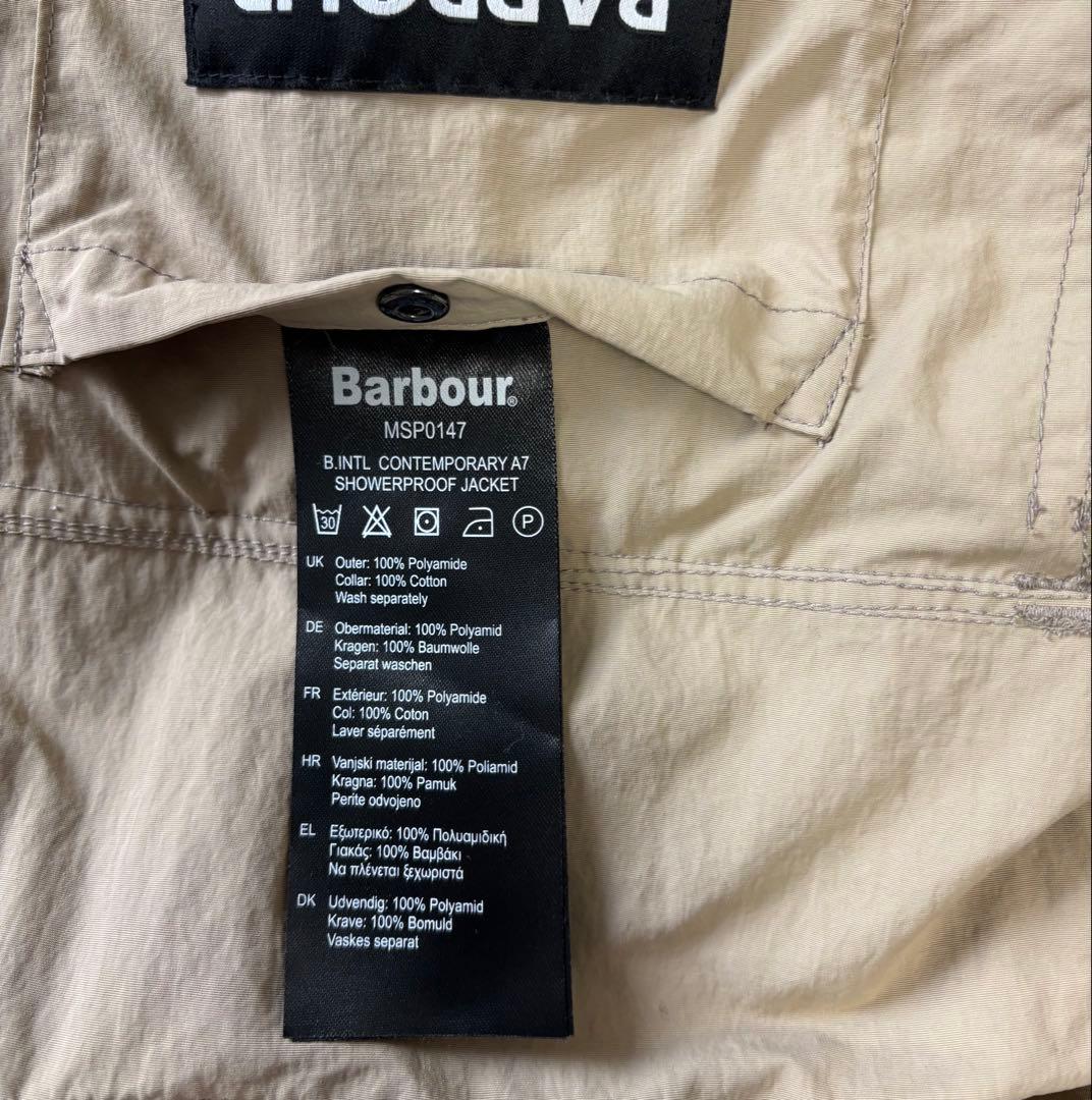 【週末特価 試着のみ】BARBOUR INTERNATIONAL A7ジャケット