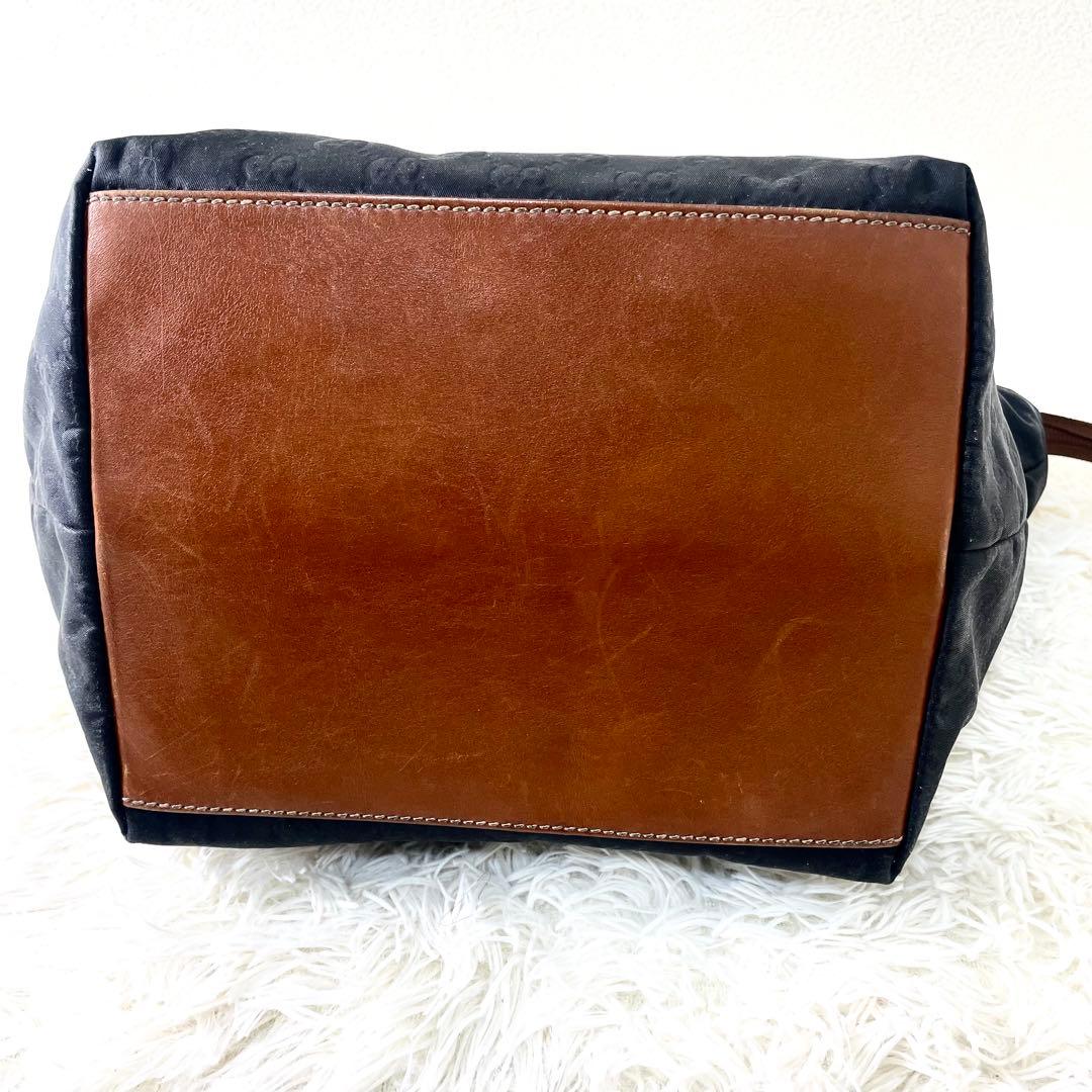 グッチ　GUCCI トートバッグ　ナイロン　レザー　 131230 レディース