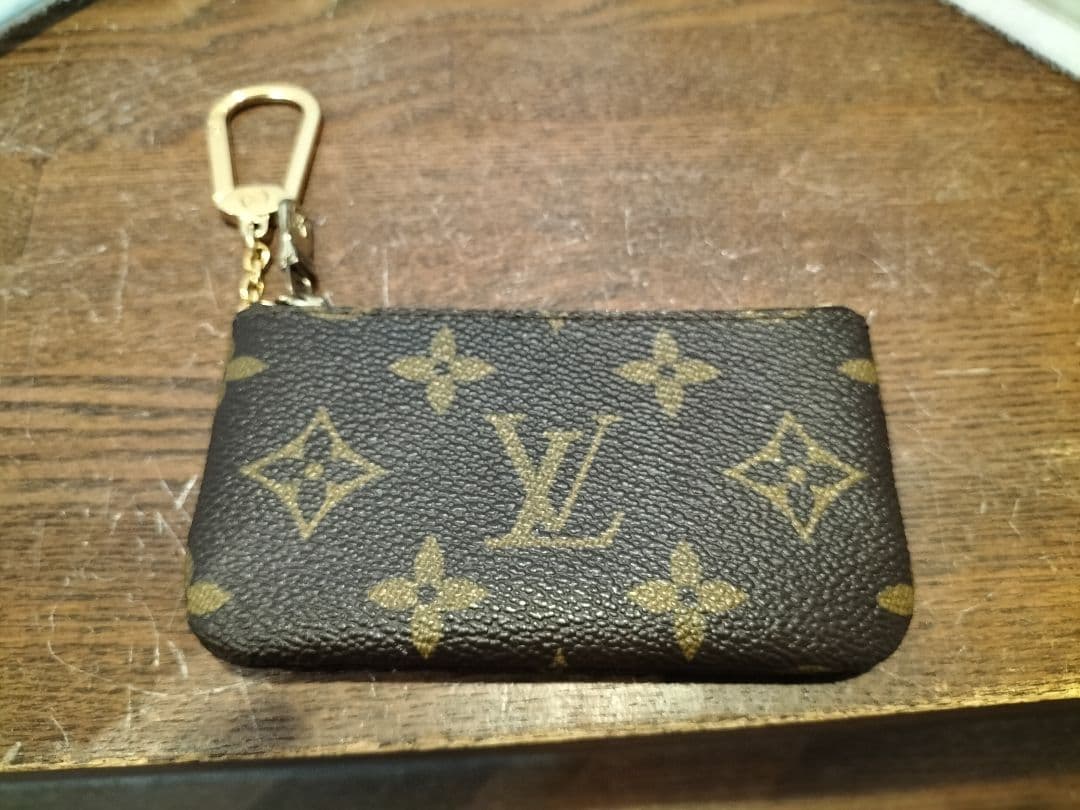 ポシェットクレ　ルイヴィトン　モノグラム　ケース　小銭入れ