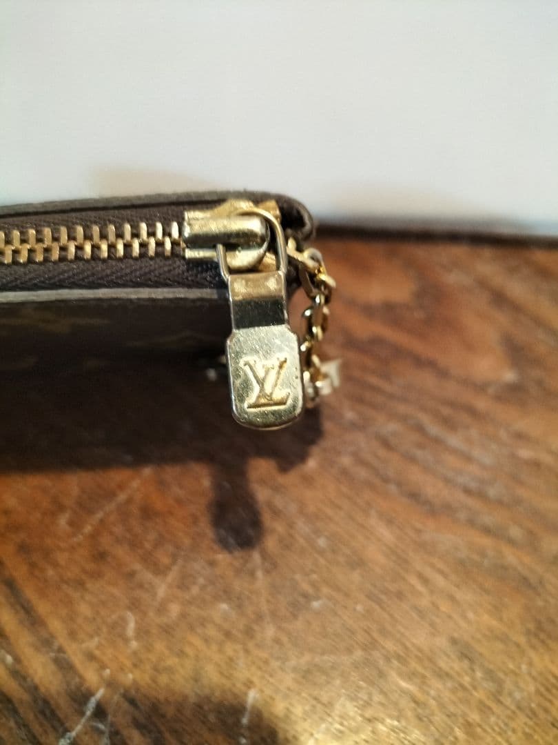 ポシェットクレ　ルイヴィトン　モノグラム　ケース　小銭入れ