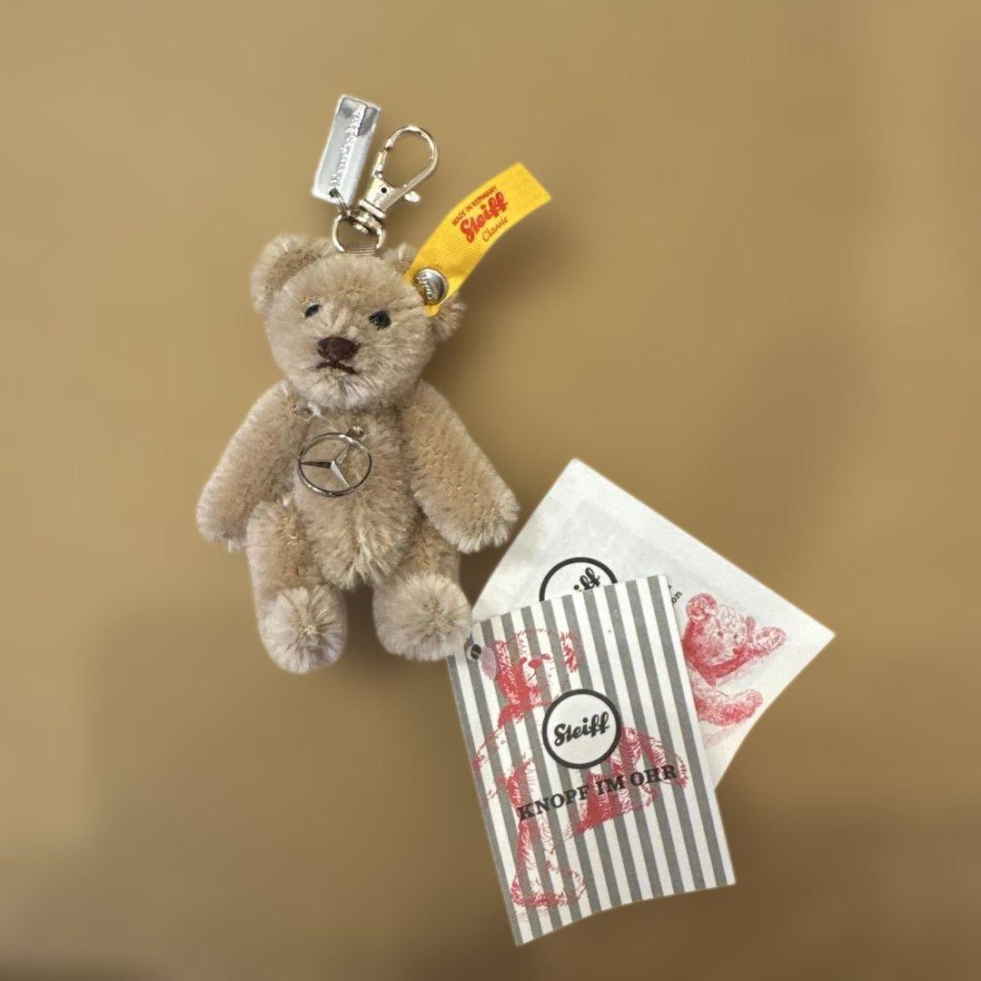 Mercedes-Benz × Steiff キーリング テディベア ベージュ