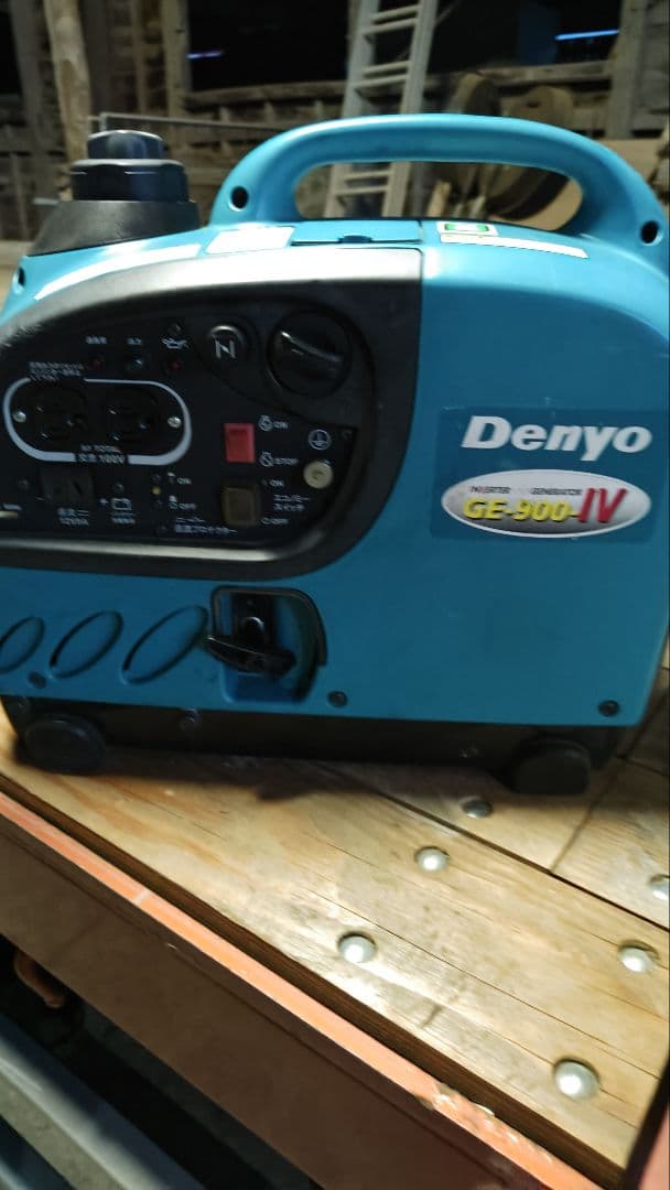 ア*イ様 Denyo GE-900-IV インバーター発電機エンジン始動確認済
