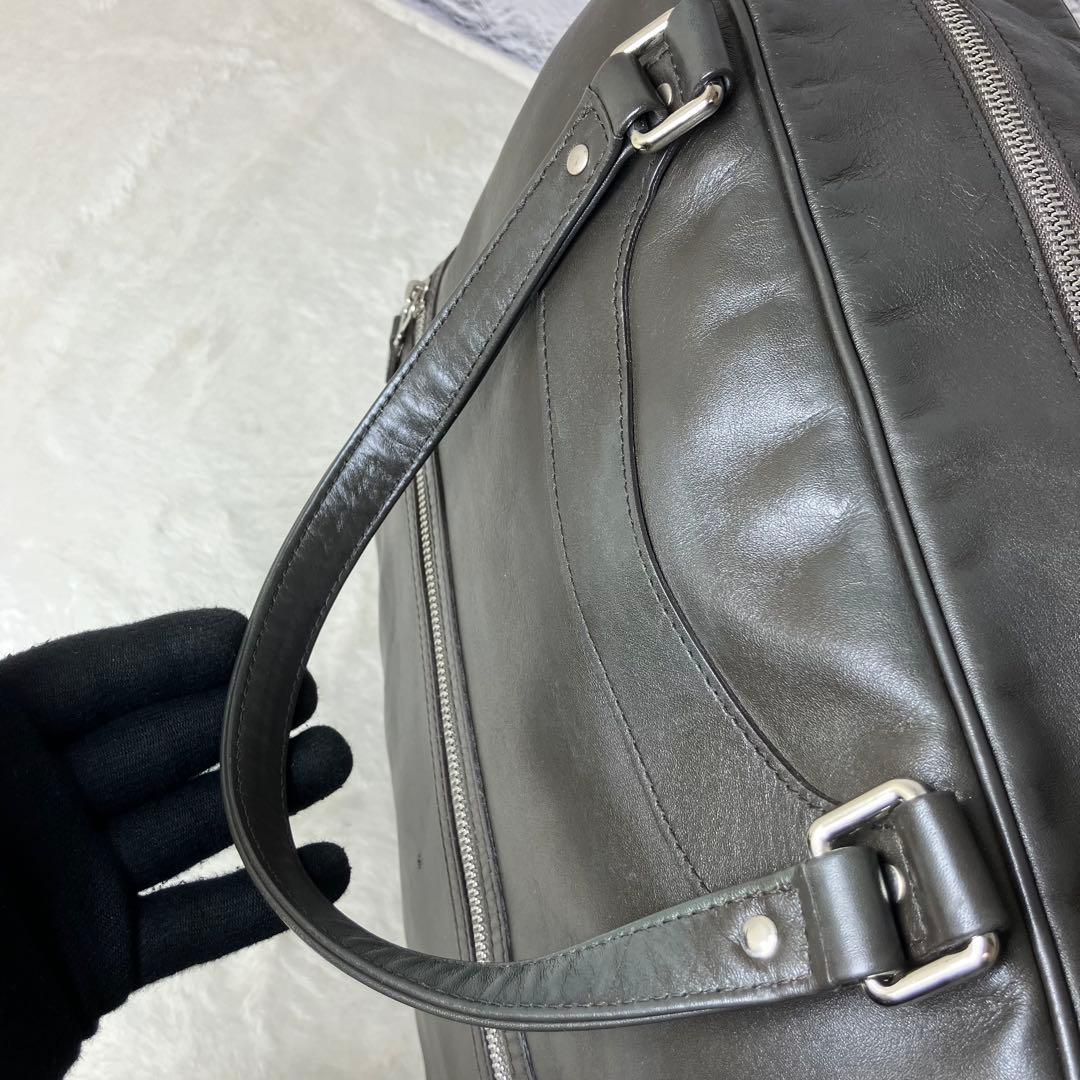 ジャックルコー✨リスボン 本革 レザー A4可 トートバッグ カーキ