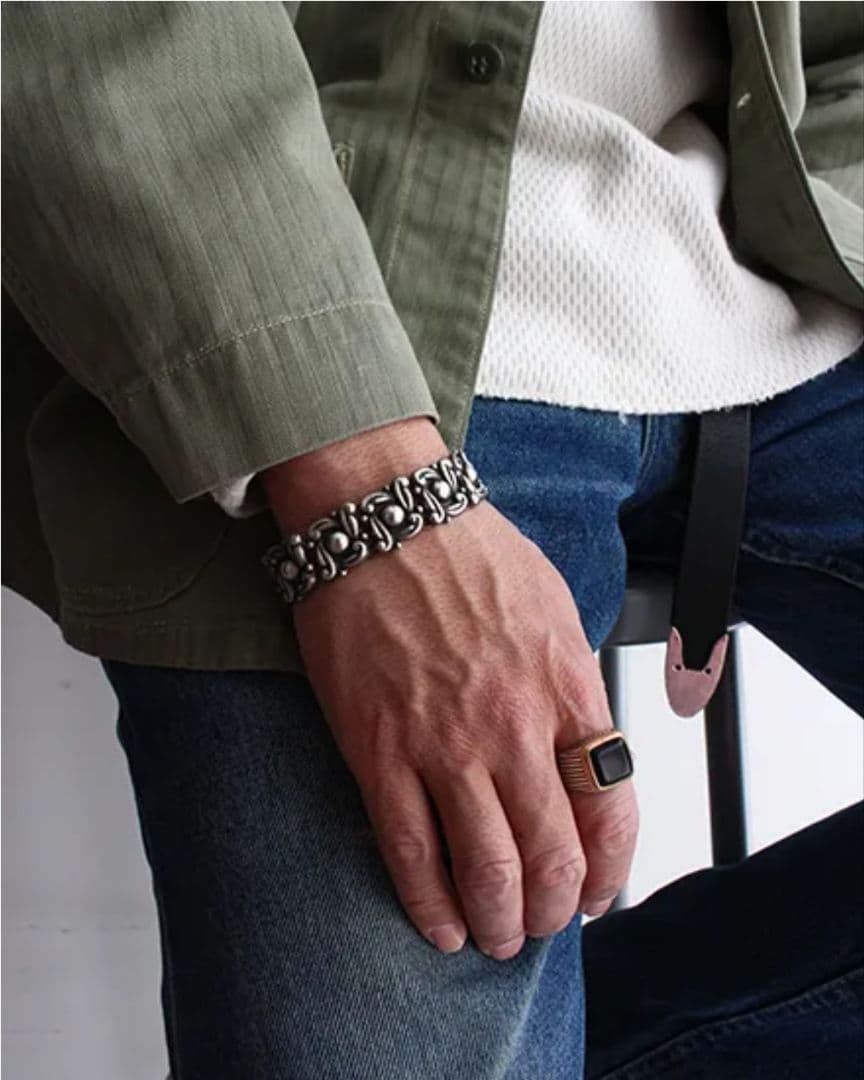 S*E様 60-70s ヴィンテージ シルバー ブレスレット メキシコ製