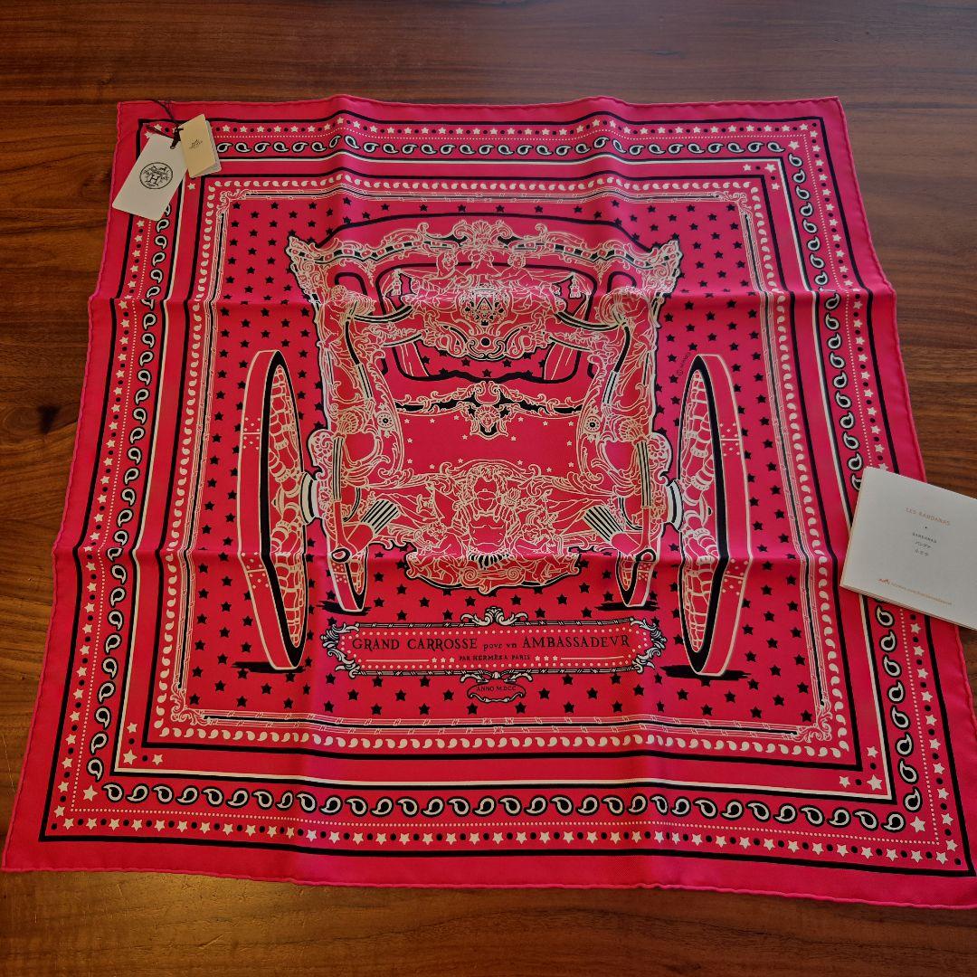 エルメス シルクスカーフ グランカロスポワールアンバサドゥール