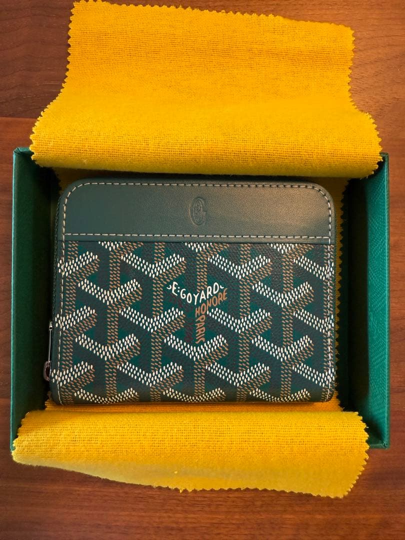 GOYARD ゴヤール　マティニョンミニ　ケース　グリーン　PM