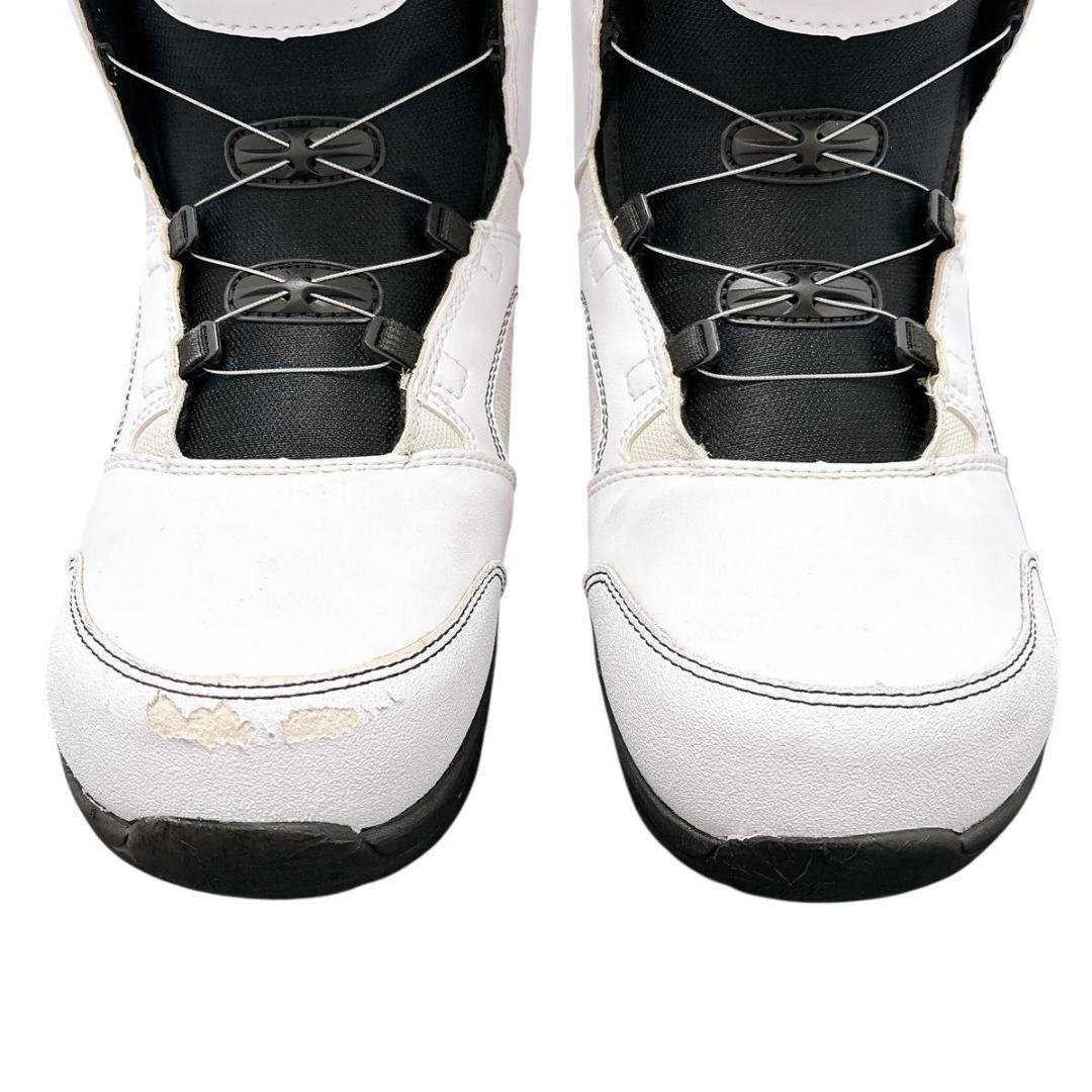 【美品】ZUMA スノーボード ブーツ ツマ ホワイト BOA 27.0