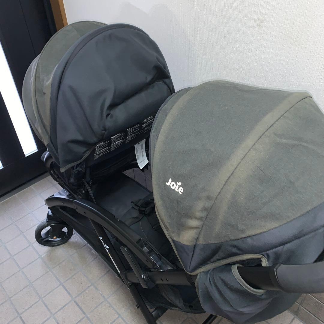 送料込み☆ joie 2人乗りベビーカー エヴァライトデュオ