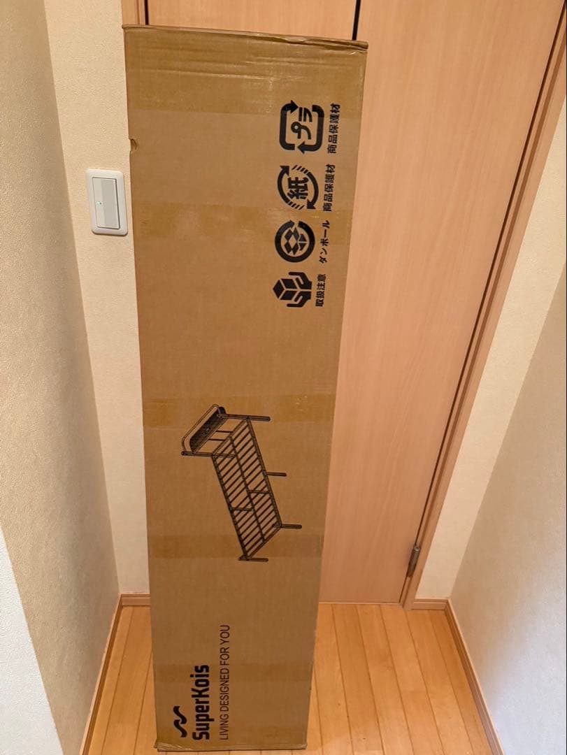 新品　ベッドフレーム ダブル ベッド 宮棚 2口コンセント USB&Type-C