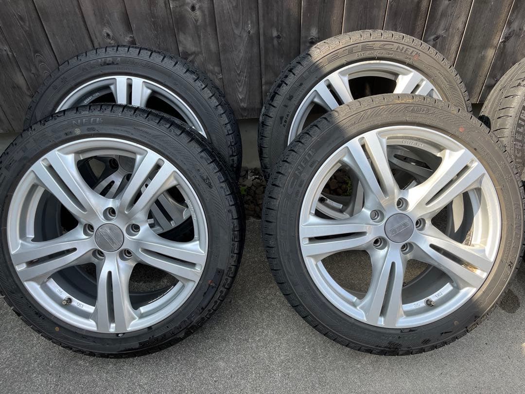 ドイツATS製　17インチ スタッドレスタイヤ ホイールセット　VW アウディ用