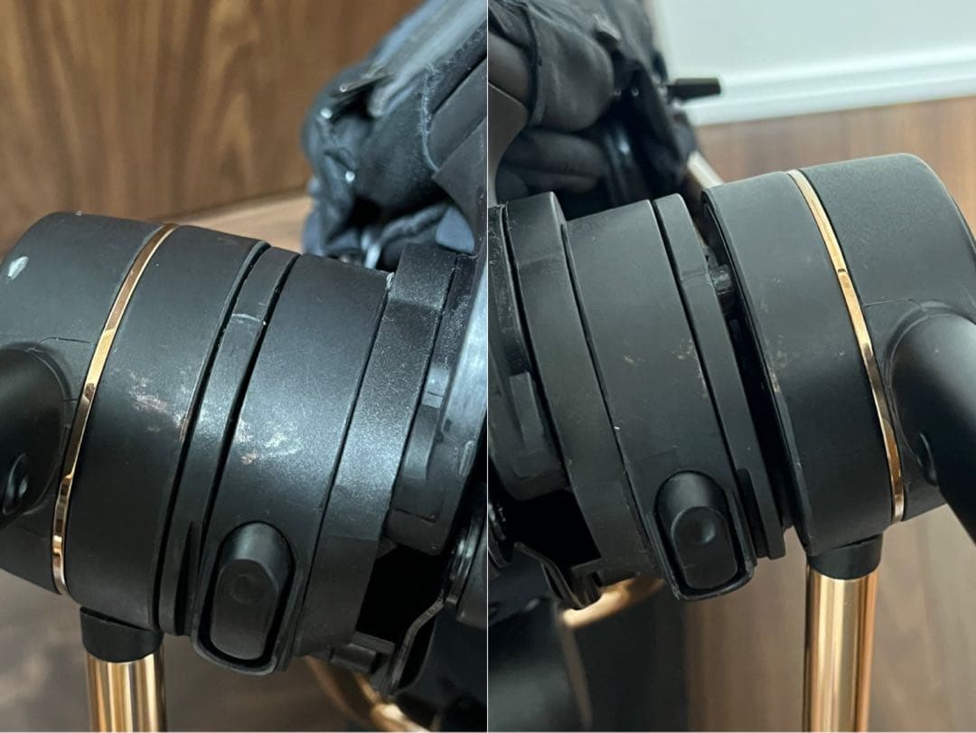 ベビーカー　サイベックス　ミオス　2023 ローズゴールド　ブラック　AB型