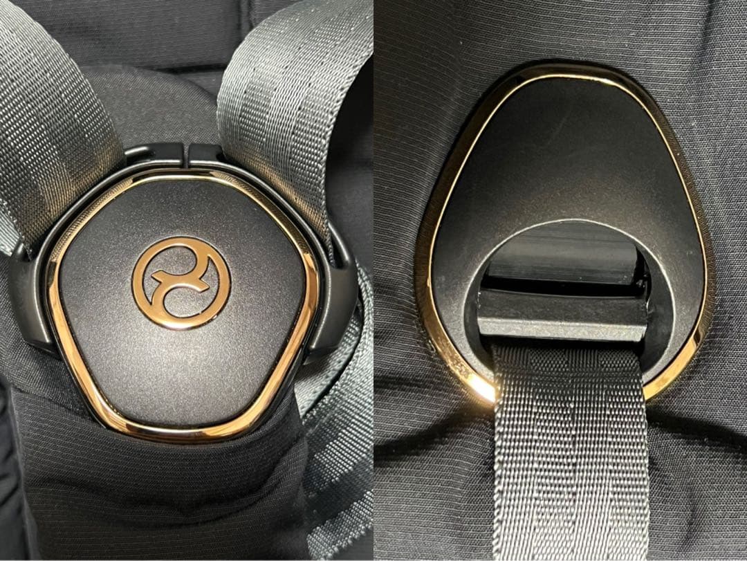 ベビーカー　サイベックス　ミオス　2023 ローズゴールド　ブラック　AB型