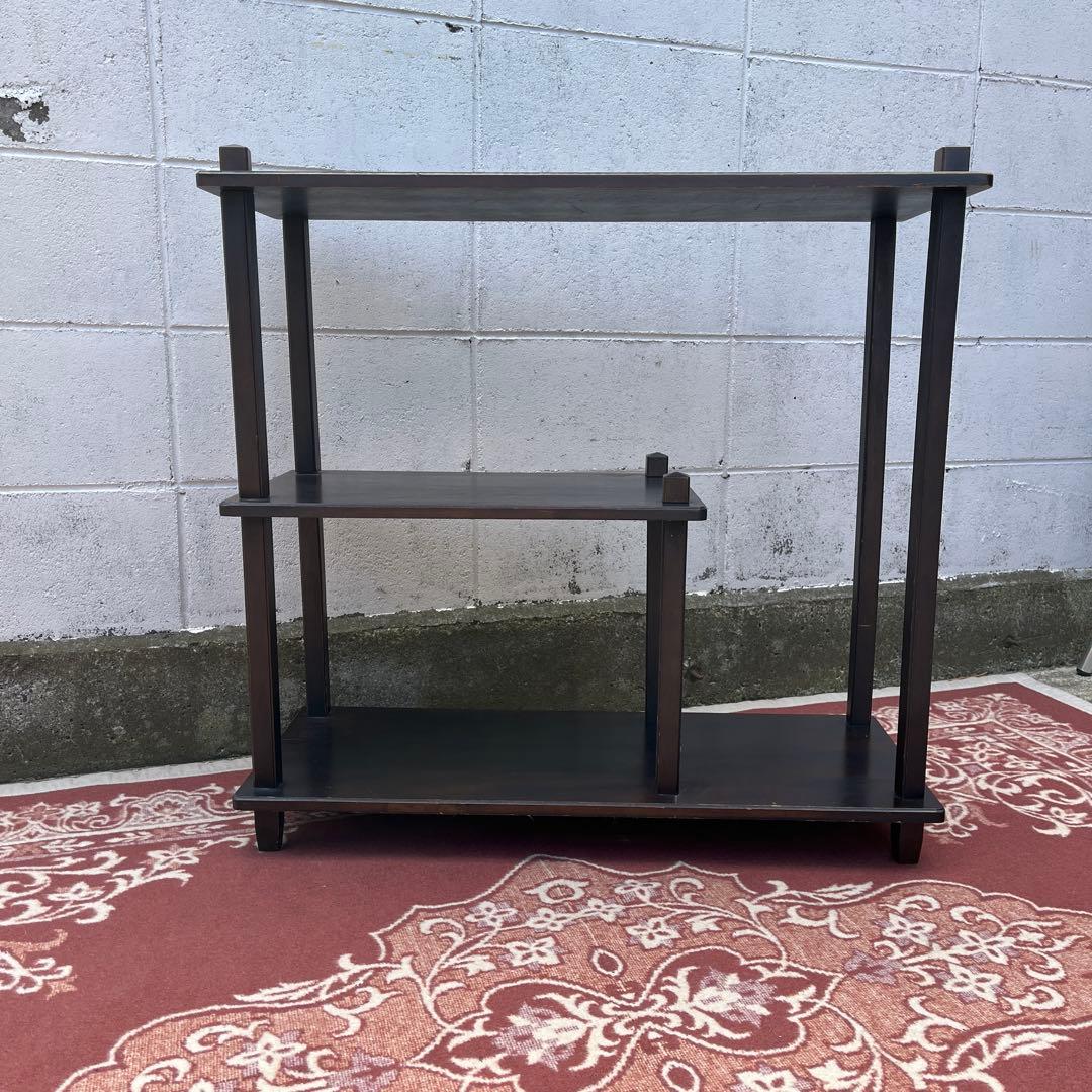 古家具 ビンテージ品◾️木製家具 飾り棚 花台 ディスプレイ台 展示台