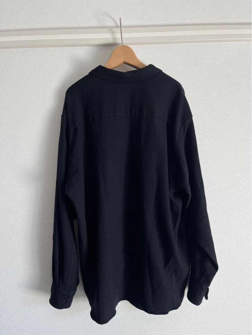 トップス a.presse 24aw wool skipper shirt