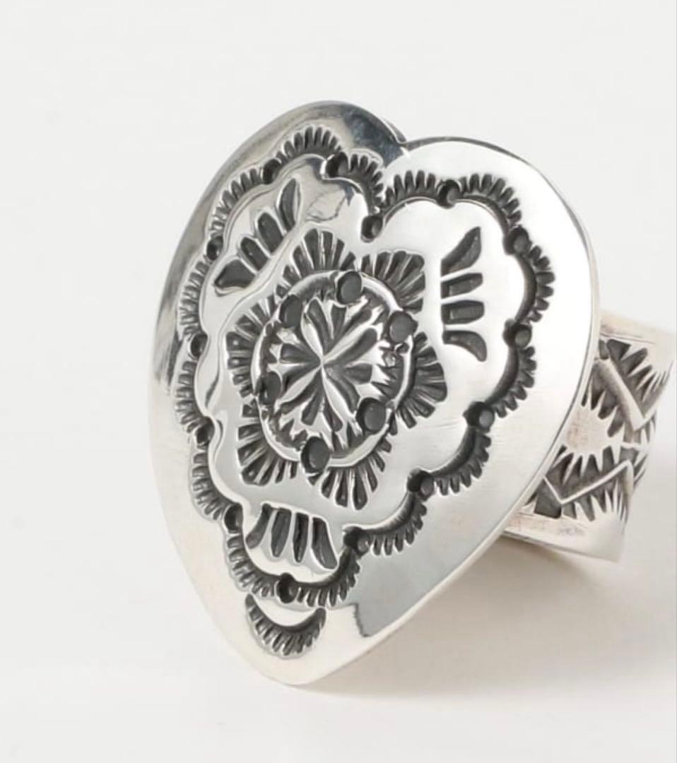 値下げSUNSHINE REEVES / Heart Stamp Ring