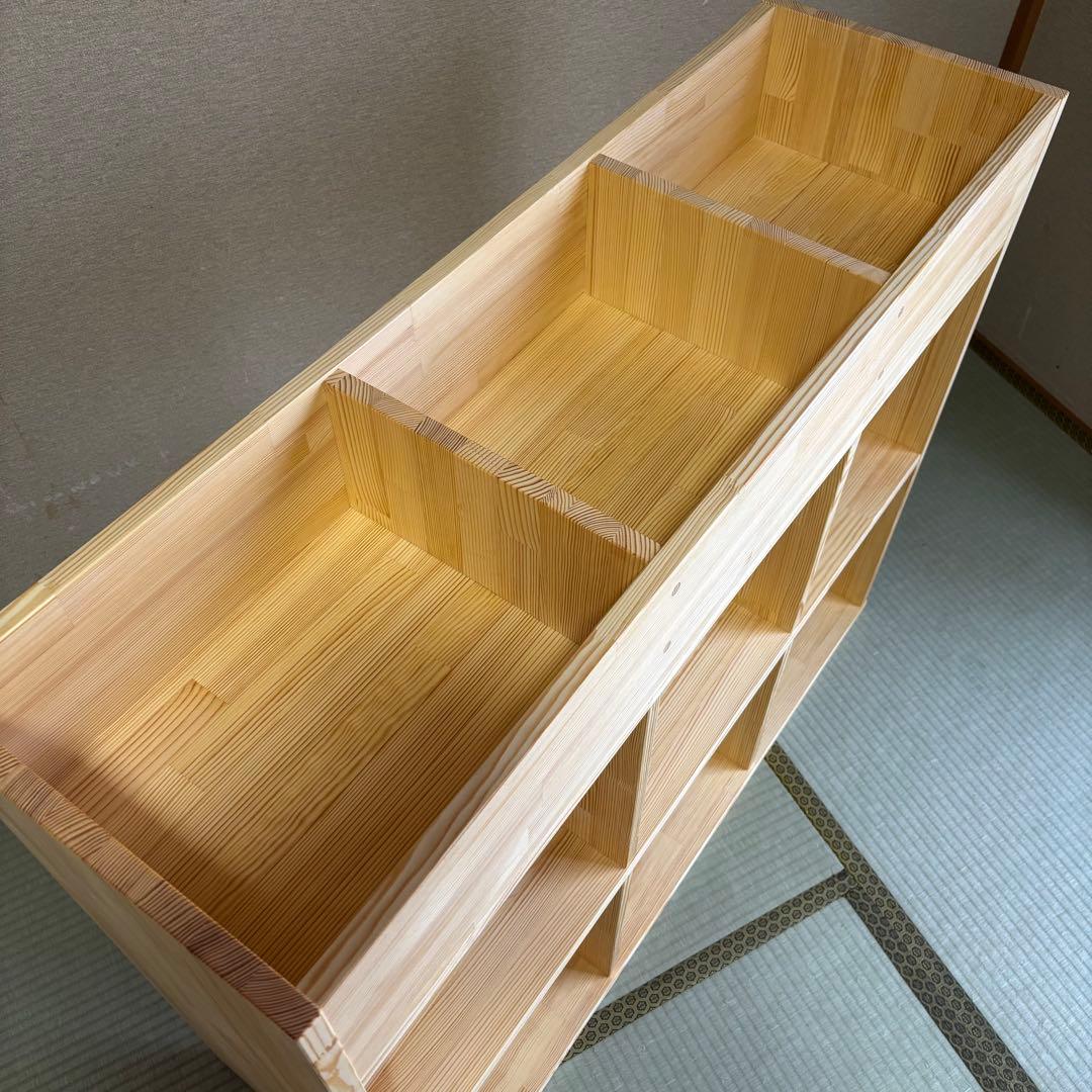 ハンドメイド　格子棚　ラック　オーダー受け付けます。