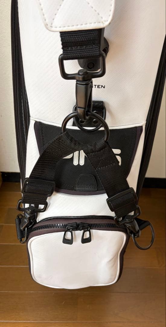 PING キャディバッグ ホワイト・ブラック