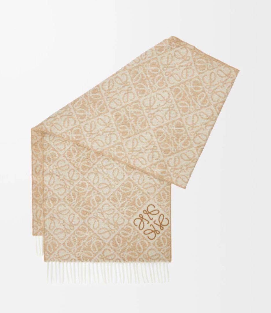 LOEWE マフラー　モデルIDF811SS1X01